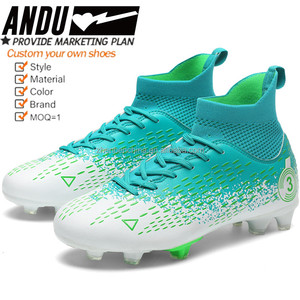 Taglia 31-48 <span class=keywords><strong>scarpe</strong></span> da calcio ragazzo uomo <span class=keywords><strong>scarpe</strong></span> da calcio <span class=keywords><strong>TF</strong></span>/FG <span class=keywords><strong>scarpe</strong></span> da calcio alte alla caviglia <span class=keywords><strong>scarpe</strong></span> da calcio personalizzate per uomo <span class=keywords><strong>scarpe</strong></span> da ginnastica - Product Image 2