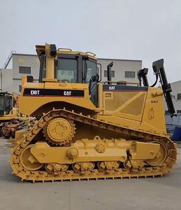 รถดันดิน CAT D8T มือสอง ขนาด 20-40 ตัน รถบูลโดเซอร์ Caterpillar ที่เชื่อถือได้ พร้อมริปเปอร์/ใบมีด สำหรับงานขุดดิน เคลื่อนย้ายดิน ใช้เครื่องยนต์ Cummins และปั๊มมอเตอร์ Kawasaki - Product Image 2