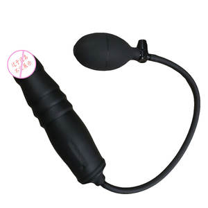 11.8 polegada Médica Silicone Inflável Anal Plug Dildo Anal Expansível Butt Plug - Product Image 5