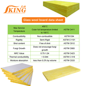 ISOKING <span class=keywords><strong>Laine</strong></span> de verre isolante moderne, adhésive, insonorisante <span class=keywords><strong>pour</strong></span> usage hospitalier avec garantie d'un an - Product Image 3
