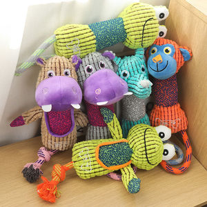 Juguete Masticable de Peluche para Perros, Diseño de Dibujos Animados, Interactivo, con Sonido, para Limpieza Dental, de Moda - Product Image 1