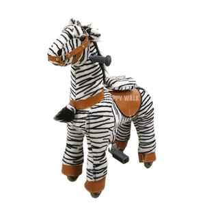 ม้าลายนั่งบนม้าสัตว์สำหรับห้างสรรพสินค้าสำหรับเด็ก - Product Image 1