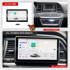 Reproductor de coche Android AIJALV para HYUNDAI 2018 SONATA 8-Core Apro 2K coche DVD radio reproductor estéreo GPS wifi - Product Image 4