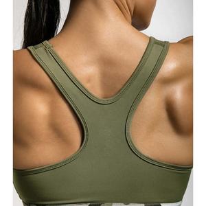 Soutien-gorge de sport PIHA SPORTS à maintien élevé, rembourrage amovible, grande taille, push-up, découpé, en nylon 100% pour le fitness - Product Image 6