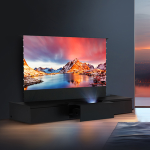 Meuble de cinéma maison pour projecteur UST, design personnalisé, auto-assemblage, 100 pouces, plat, laser <span class=keywords><strong>TV</strong></span> intégré, Nothing Projector - Product Image 2