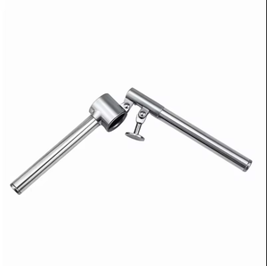 Ustensiles de cuisine Garget en acier inoxydable Ginger <span class=keywords><strong>Crucher</strong></span> Ail Masher pour la cuisine à domicile - Product Image 3