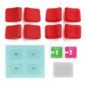PlayVital Mix Version Passion Red Kit d'amélioration des boutons arrière, kit de protection des boutons pour améliorer la prise en main pour Steam Deck LCD/OLED - Product Image 2