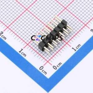 A200UP-ZS07P-PC028 Pin Header Through hole Component (THT),P=2mm Connector 2x7P Square Hole Double Row 14P - Product Image 2