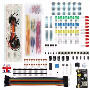 Kit de Placa de Pruebas de 830 Orificios MB-102 para Arduinos UNO R3, Paquete de Componentes, Kit de Inicio para Principiantes en Caja - Product Image 6