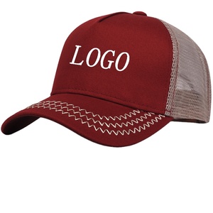 Gorra de Béisbol de 5 Paneles con Diseño en A, Logotipo Personalizado, Bordado 3D, Estilo Étnico de Lujo, para Hombre y Mujer, Venta al Por Mayor - Product Image 1