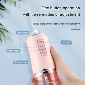 Directo de fábrica 4 en 1 hilo dental recargable hilo dental enjuague bucal con modo DIY 4 boquillas conveniente y portátil - Product Image 4