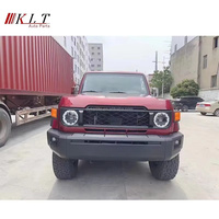 Kit de carrosserie Facelift, pare-chocs, capot, phares améliorés pour Toyota Land Cruiser LC70 LC71 LC76 LC78 LC79 FJ76