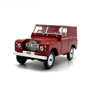 1: 43 Land Rover Royal Army Fans Cultural Off Road Decoración Ornamento - Product Image 6