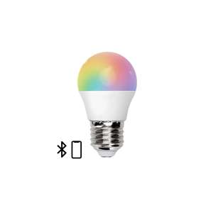 Bombilla LED Bluetooth Mesh E27 6,5W RGB+CCT - Control Inalámbrico, Iluminación Colorida y Ajustable para Diversos Ambientes. - Product Image 1