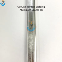 Barras espaciadoras de aluminio 3003 para estructura hueca de doble acristalamiento para ventanas y puertas de vidrio aislado