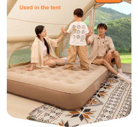 Matelas gonflable double avec pompe intégrée lit gonflable entièrement automatique