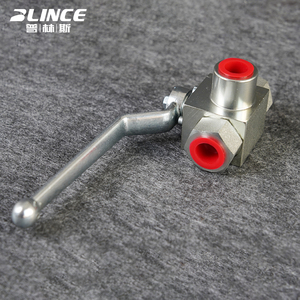 High 31.5Mpa DN6-DN50 3 Way 3 Way Hydraulic Diverter <b>Crane</b> Hydraulic Lift VH3V Series Hydraulic Ball - Product Image 4
