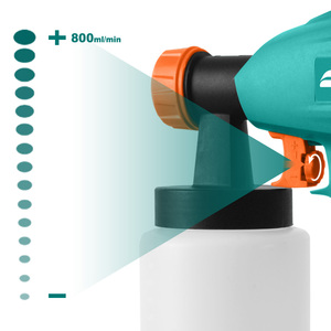 Power Action <span class=keywords><strong>SG550</strong></span>ปืนพ่นไฟฟ้า550W HVLP,ปืนพ่นพร้อมหัวฉีด2หัว - Product Image 3