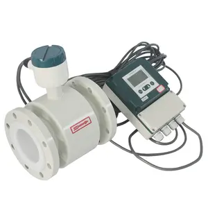 Preço de fábrica Rs485 Digital Flange Remoto Água Residual Controle De Taxa De Fluxo Líquido Emf Meter Medidor De Fluxo Eletromagnético