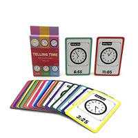 Cartes de stimulation visuelle pour l'éducation de la petite enfance, aides à l'apprentissage des mots anglais, cartes cognitives éducatives