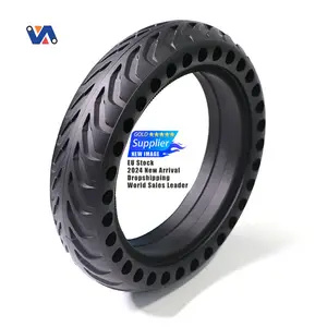 New Image EURO Stock Warehouse Escooter 8.5*2 Inch Honeycomb Solid Tires For Xiaomi M365 Electric Scooter 8.5 Inch Tyres