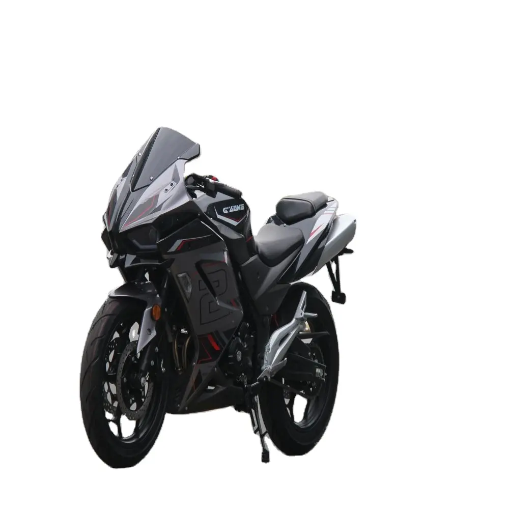 250cc 400cc sokak bisikleti moda gaz motosiklet yakıt motosiklet benzinli yarış motosiklet
