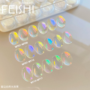 Nuevos Polvos Sueltos de Pigmento Camaleón con Efecto Espejo Aurora que Cambia de Color para Uñas DIY - Product Image 1