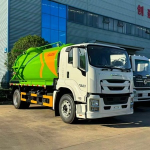 รถบรรทุก12-15CBM Isuzuu เครื่องดูดฝุ่นปรับแต่งได้รถบรรทุกดูดสิ่งปฏิกูลรถดูดน้ำผึ้ง - Product Image 3