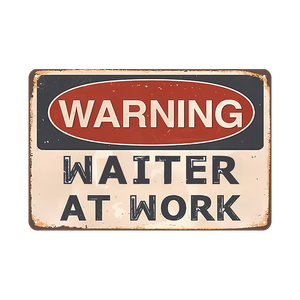 Impression Vintage décoratif avertissement étain signe méfiez-vous du chien plaques de métal Slogan affiche pour décoration murale - Product Image 4