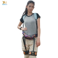 AA EXO TECH Exosquelette robotique biomimétique intelligent en aluminium pliable, léger et durable, orthèses pour exercices en extérieur 1-2h
