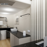 Casa Cápsula Prefabricada Rectangular Ecológica, Casa Contenedor Modular de Ensamblaje Rápido, Suministro Directo de Fábrica con Personalización