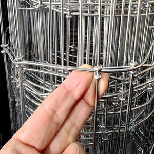 Clôture <span class=keywords><strong>en</strong></span> grillage galvanisé tissé sergé, résistant à la corrosion, pour bétail, chevaux, chèvres, fermes et champs - Product Image 2