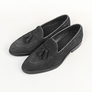 <span class=keywords><strong>Mocasines</strong></span> de Cuero Genuino para <span class=keywords><strong>Hombre</strong></span>, Estilo Nuevo, Casuales de Negocios, con <span class=keywords><strong>Borlas</strong></span>, para Caminar - Product Image 3