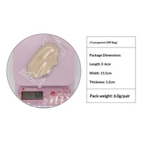 Autocollant de talon multifonctionnel élastique en imitation daim, outil antidérapant d'ajustement de la taille de chaussure, épaisseur 0,6 cm, empêche le talon de glisser