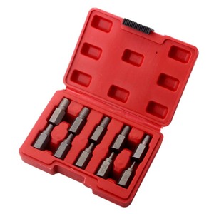 Broken Wire Extractor Set 10pc Metric <b>Socket</b> Extractor For <b>Screw</b> Nut Bolt Removal Tool Diy Grade - Product Image 1