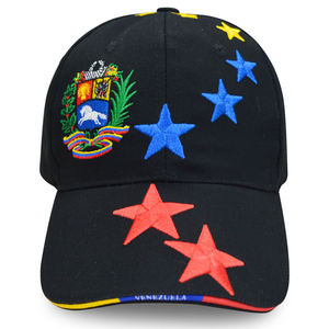 Venezuela <b>Caps</b> Gorras High Quality Twill Cotton Hats Custom Baseball <b>Cap</b> With Embroidery 7 Stars Flag Sports <b>Cap</b> <b>Women</b> Men - Product Image 1