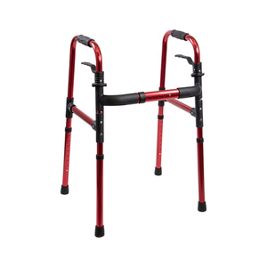 Light Weight <span class=keywords><strong>Walker</strong></span> Walking Frame para Idosos/deficientes Fácil Dobrável Compacto Portátil Design Andando Ferramentas - Product Image 5