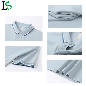 Camiseta Profesional de Secado Rápido para Negocios, Uniforme de <span class=keywords><strong>Poli</strong></span>éster Liso, Personalizable con Logotipo por Sublimación, Camisetas Polo Unisex - Product Image 2