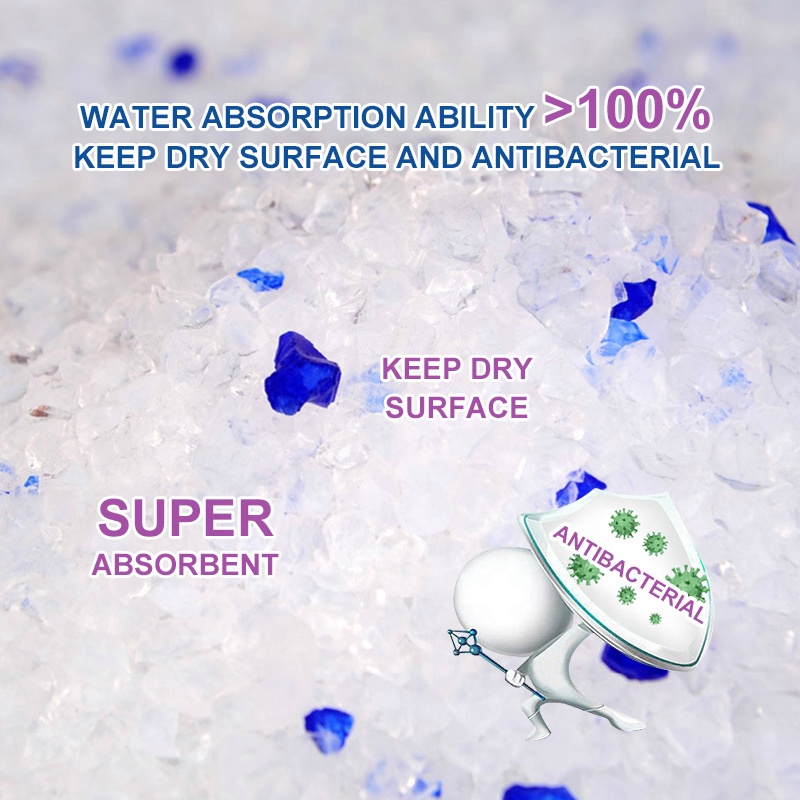IVVE WP-S04-1 Blue Silica Gel Crystal Cat Litter - Wholesale Bulk OEM Supplier | phonenumbergenerato