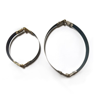 Oval <b>Spring</b> Bag <b>Clips</b> Metal Detachable Reusable 15 20 23Cm For Bags - Product Image 4