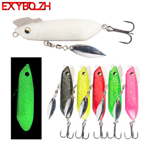 Señuelo de pesca Exybozh tipo lápiz de 75 mm y 20 g, de hundimiento lento, biónico y suave, para la pesca de lubina. - Product Image 1