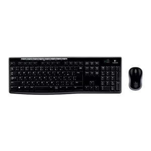 Combo de Teclado y Ratón Inalámbrico Logitech MK270, Receptor 2.4G, Teclado de Tamaño Completo, Batería de Larga Duración, Set de Teclado y Ratón para Oficina - Product Image 1