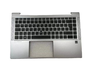Pour <span class=keywords><strong>HP</strong></span> EliteBook <span class=keywords><strong>845</strong></span> <span class=keywords><strong>G8</strong></span> M52492-031 avec autocollants UK English Keyboard Palmrest - Product Image 3