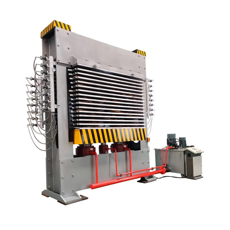 Máquina de laminação por prensa a quente para planta de fabricação de madeira compensada automática CE ISO9001 Certified 26"