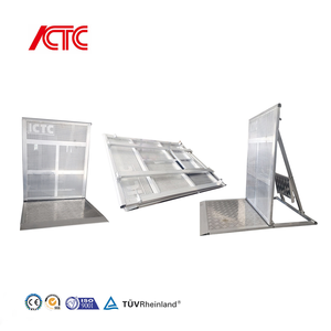 Barrière <span class=keywords><strong>de</strong></span> contrôle des foules en aluminium ICTC à montage au sol pour la sécurité des événements - Product Image 6
