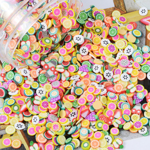 100 g/sac mélange fruits argile <span class=keywords><strong>douce</strong></span> Slime Animal fleur tranche résine remplissage pour Nail Art époxy moule bricolage artisanat fabrication en gros - Product Image 1