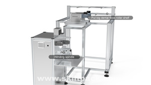 Tự động nha khoa xỉa quanh co Máy Winder dây chuyền đóng gói với ghi nhãn - Product Image 5