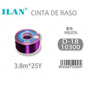 Nastro in Raso Iln 3,8m 25Y Viola D-18 - Product Image 3