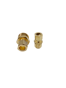 Raccord mâle à compression en laiton sans plomb SAE, pour liquides basse pression, construction forgée, pour carburant, gaz, eau, huile, certifié NSF - Product Image 5