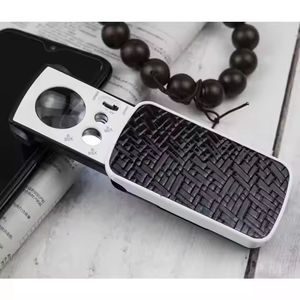 30X 60X 90X Jewelry Loupe Magnifier with UV LED Light for Jewelry Diamonds Gems Coins <b>Stamps</b> Rocks Watches Hobbies Antiques - Product Image 3